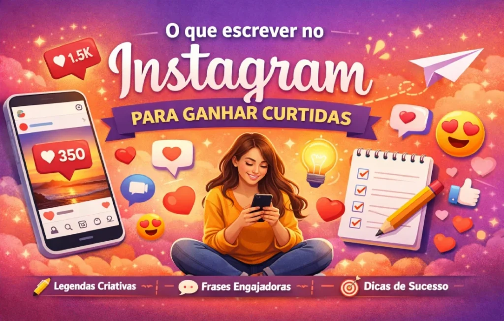 O que escrever no Instagram para ganhar curtidas