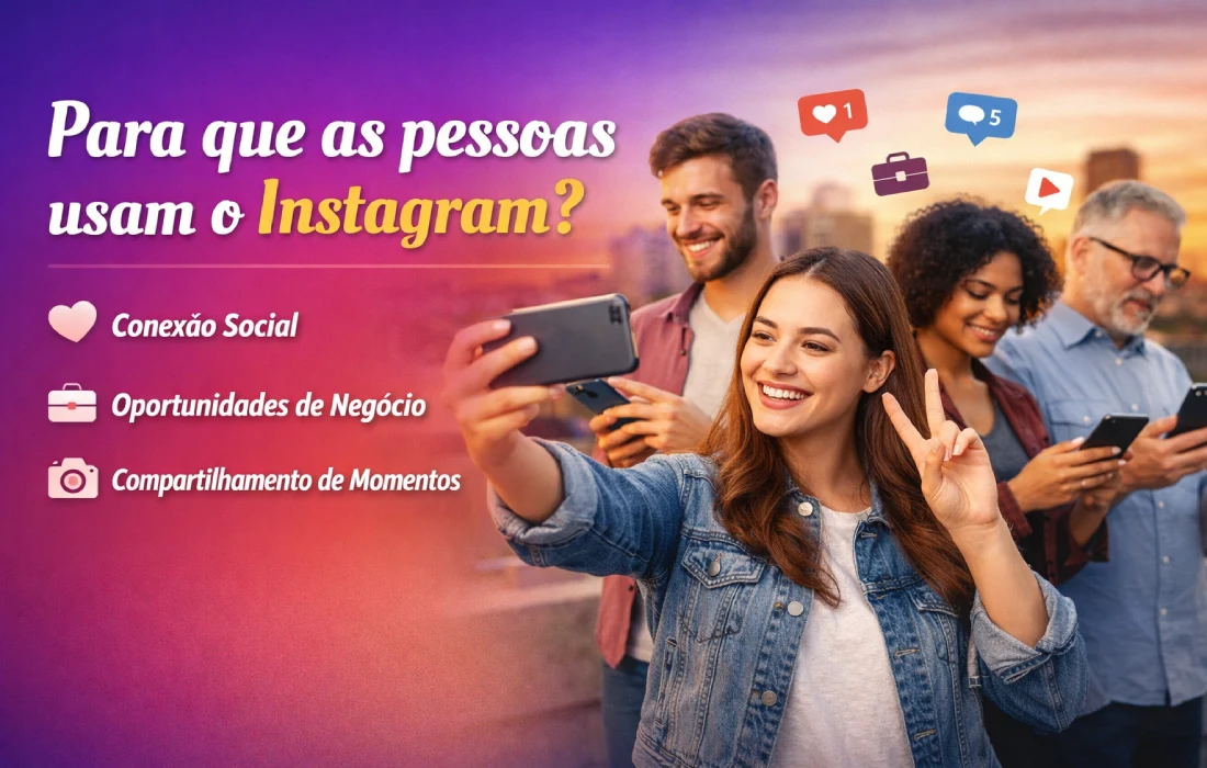 Para que as pessoas usam o Instagram
