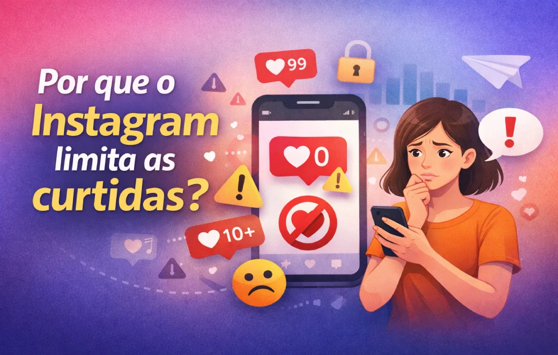Porque o Instagram limita as curtidas