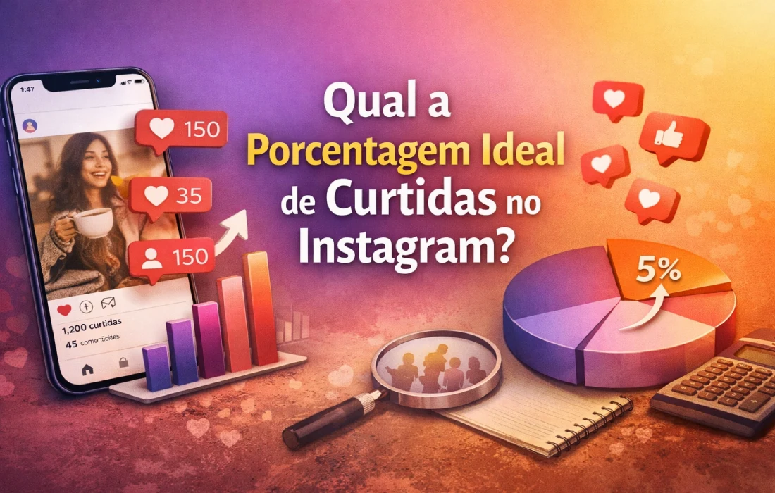 Qual a Porcentagem Ideal de Curtidas no Instagram