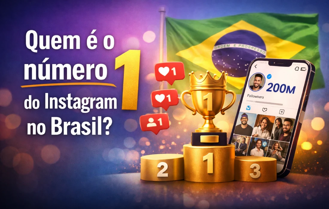 Quem é o número 1 do Instagram no Brasil