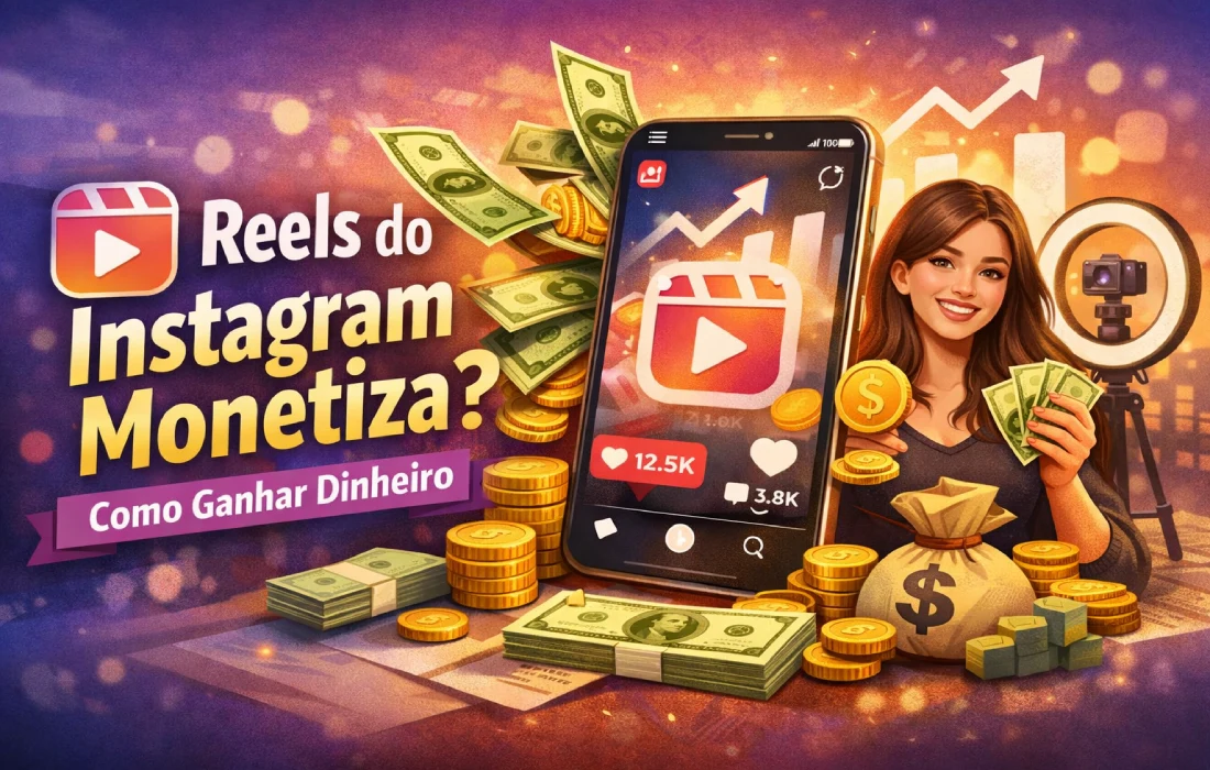 Reels do Instagram monetiza