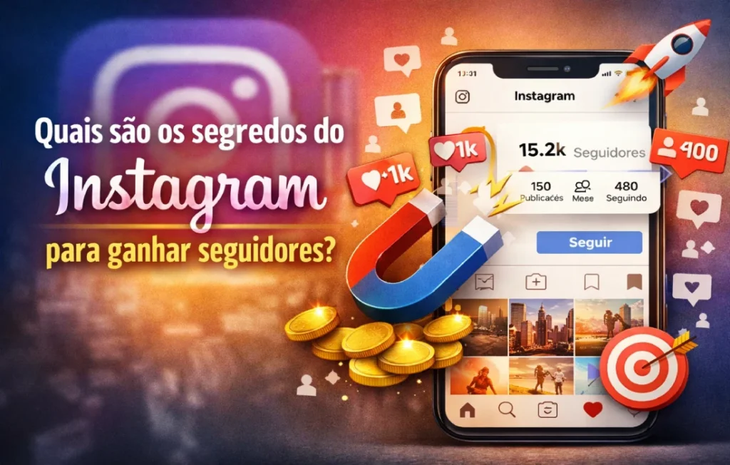 segredos do Instagram para ganhar seguidores
