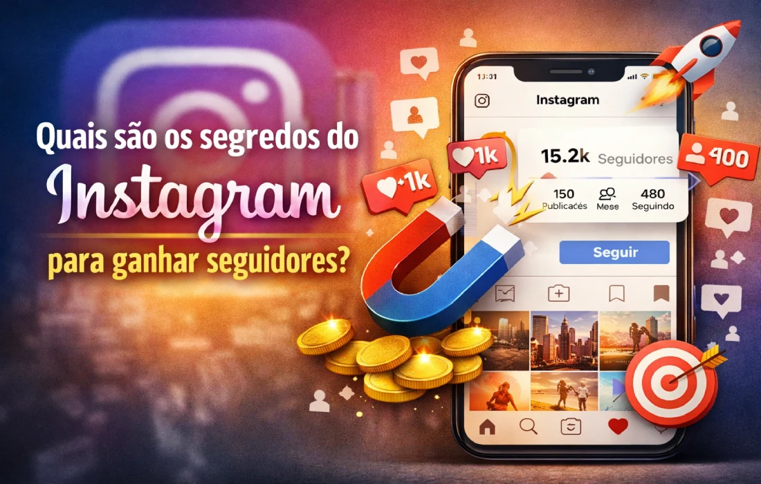 segredos do Instagram para ganhar seguidores